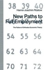 Cover: New Paths to Full Employment - Palgrave Macmillan