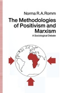 Cover: The Methodologies of Positivism and Marxism - Palgrave Macmillan