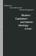 Cover: Modern Capitalism and Islamic Ideology in Iran - Palgrave Macmillan