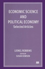 Cover: Economic Science and Political Economy - Palgrave Macmillan