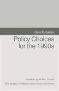 Cover: Policy Choices for the 1990s - Palgrave Macmillan