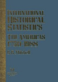 Enlarge image Cover: International Historical Statistics - Palgrave Macmillan