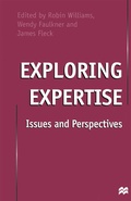 Cover: Exploring Expertise - Palgrave Macmillan