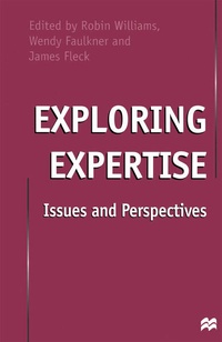 Enlarge image Cover: Exploring Expertise - Palgrave Macmillan