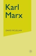 Cover: Karl Marx - Palgrave Macmillan