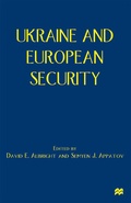 Cover: Ukraine and European Security - Palgrave Macmillan
