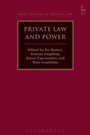 Cover: Private Law and Power - Hart Publishing