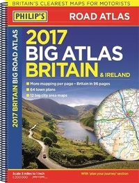 Abbildung von: Philip's Big Road Atlas Britain and Ireland 2017 - Philip's