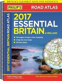 Abbildung von: Philip's Essential Road Atlas Britain and Ireland 2017 - Philip's