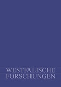 Cover: Westf. Forschungen Band 65 - 2015 - Aschendorff