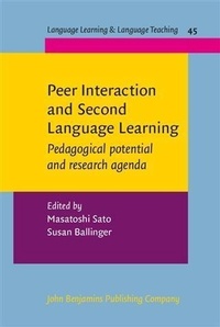 Enlarge image Cover: Peer Interaction and Second Language Learning - John Benjamins Publishing Company