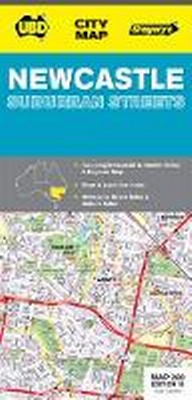 Abbildung von: Newcastle Suburban Streets Map 280 16th ed - UBD Gregory's