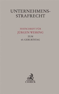 Abbildung von: Unternehmensstrafrecht - C.H.BECK