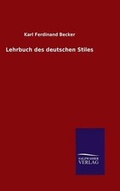 Cover: Lehrbuch des deutschen Stiles - Salzwasser-Verlag GmbH