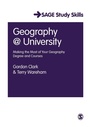 Cover: Geography at University - SAGE Publications Inc
