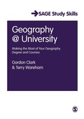 Cover: Geography at University - SAGE Publications Inc
