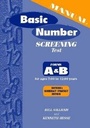 Cover: Basic Number Screening Test: National Numeracy Strategy Edition - Hodder Education