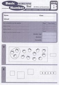 Enlarge image Cover: Basic Number Screening Test: Form B - Hodder Education