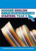 Cover: Hodder English Interactive Starters for Year 9 - Hodder Education