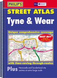 Abbildung von: Philip's Street Atlas Tyne and Wear - Philip's