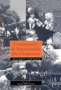 Cover: Community and Sustainable Development - Routledge