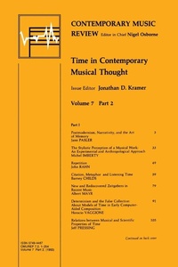 Enlarge image Cover: Time in Contemporary Musical Thought - Routledge