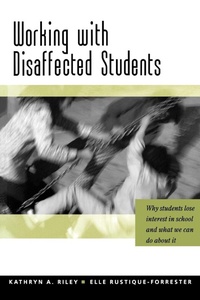 Enlarge image Cover: Working with Disaffected Students - SAGE Publications Inc
