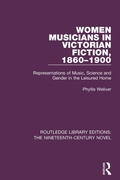 Cover: Women Musicians in Victorian Fiction, 1860-1900 - Routledge