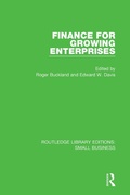 Cover: Finance for Growing Enterprises - Routledge