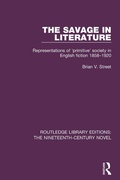 Cover: The Savage in Literature - Routledge
