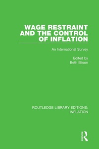 Enlarge image Cover: Wage Restraint and the Control of Inflation - Routledge