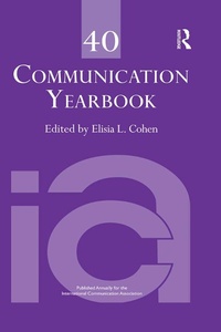 Abbildung von: Communication Yearbook 40 - Routledge