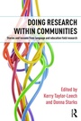 Cover: Doing Research within Communities - Routledge