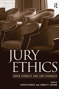 Cover: Jury Ethics - Routledge