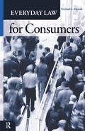 Cover: Everyday Law for Consumers - Routledge