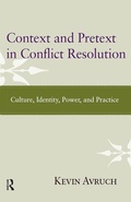 Cover: Context and Pretext in Conflict Resolution - Routledge