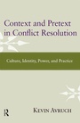 Cover: Context and Pretext in Conflict Resolution - Routledge