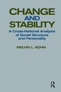 Cover: Change and Stability - Routledge