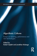 Cover: Algorithmic Cultures - Routledge