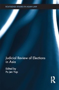 Cover: Judicial Review of Elections in Asia - Routledge