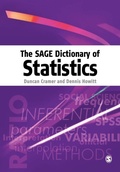 Cover: The SAGE Dictionary of Statistics - SAGE Publications Inc