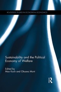 Cover: Sustainability and the Political Economy of Welfare - Routledge