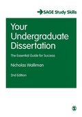 Cover: Your Undergraduate Dissertation - SAGE Publications Ltd