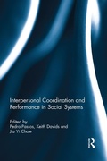 Cover: Interpersonal Coordination and Performance in Social Systems - Routledge