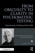 Cover: From Obscurity to Clarity in Psychometric Testing - Routledge