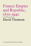 Cover: France: Empire and Republic, 1850-1940 - Palgrave Macmillan
