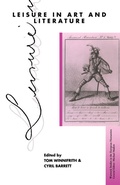 Cover: Leisure in Art and Literature - Palgrave Macmillan