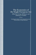 Cover: The Economics of the Single European Act - Palgrave Macmillan