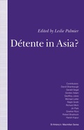 Cover: D&eacute;tente in Asia? - Palgrave Macmillan