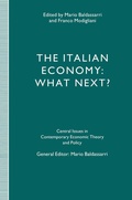 Cover: The Italian Economy: What Next? - Palgrave Macmillan